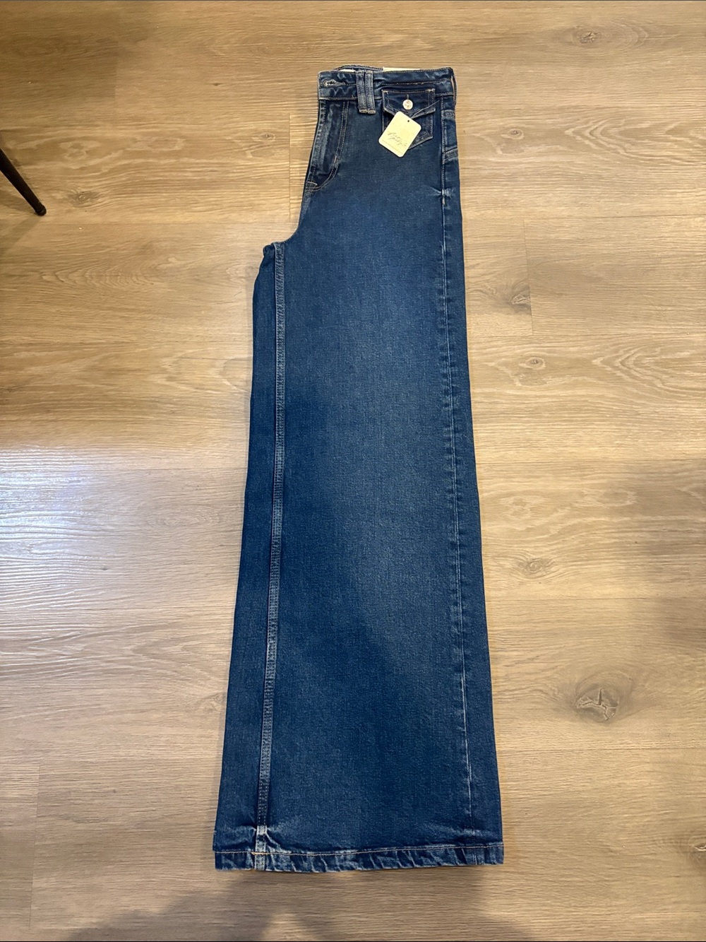 We The Free Kellee High Rise Palazzo Wide-Leg High-Rise Jeans - Picture 2 of 6
